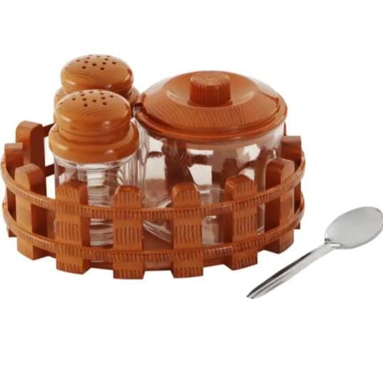 Pepper Dispenser Or Shaker & Beautiful Pickles Jar 1 Piece