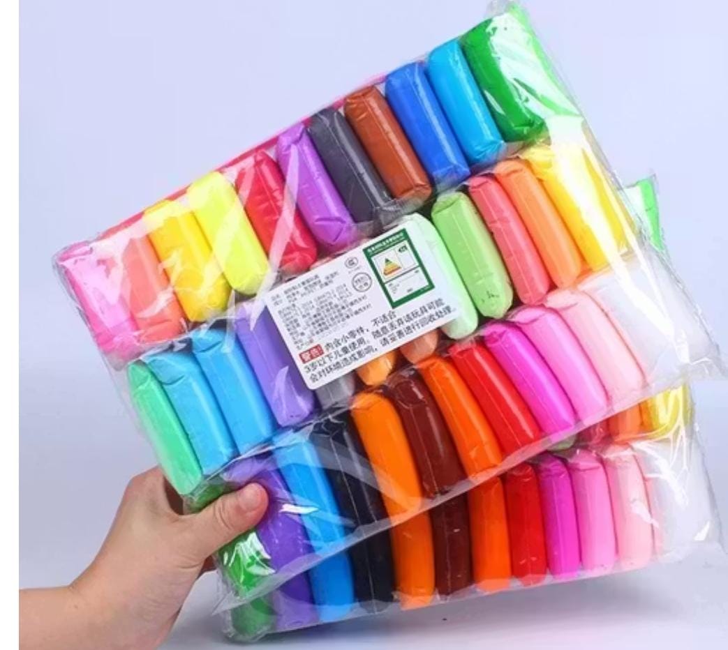 12 Colors Air Dry Super Light Clay