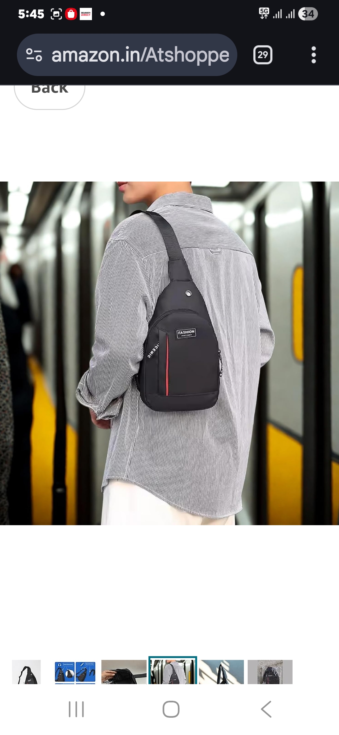 Bag for Men & Women – Waterproof