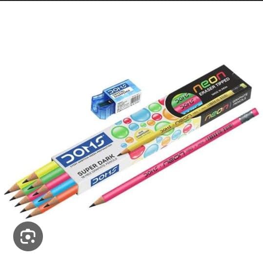Doms neon pencils